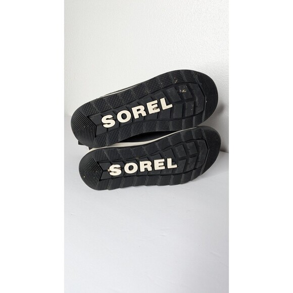 Sorel Youth Whitney II Short Lace Waterproof Boots Kids Size 3 Black - Picture 10 of 12